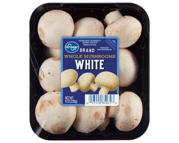 MUSHROOM WHITE WHOLE BC