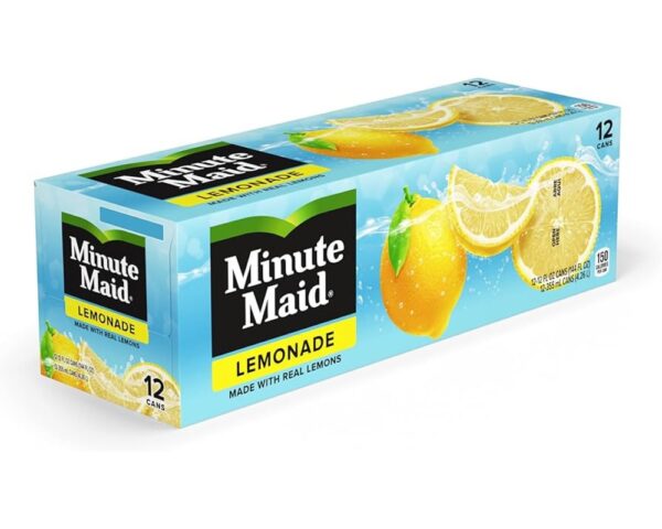 Minute Maid Lemonade Bottles, 355 mL, 12 Pack