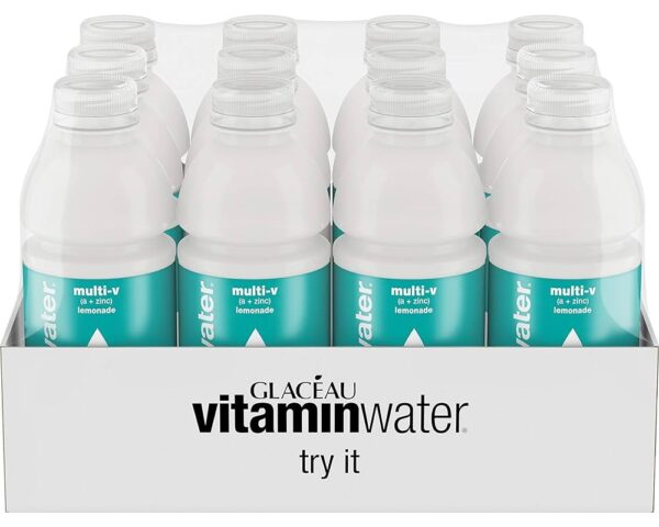 Vitaminwater Bottles, 591 ml, 12 pack