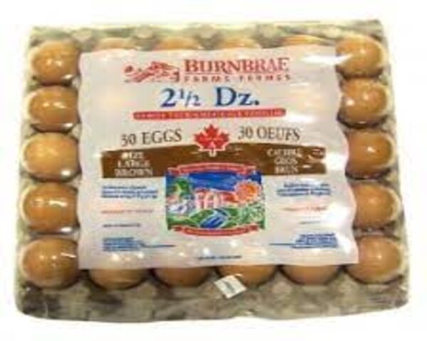 Burnbrae Egg 2.5 dz XL Wh