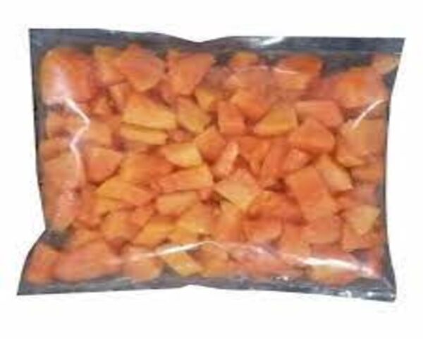 FROZEN PAPAYA CHUNKS 1KG