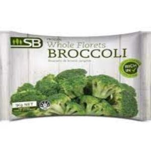 BROCOLLI FLORETS 1KG