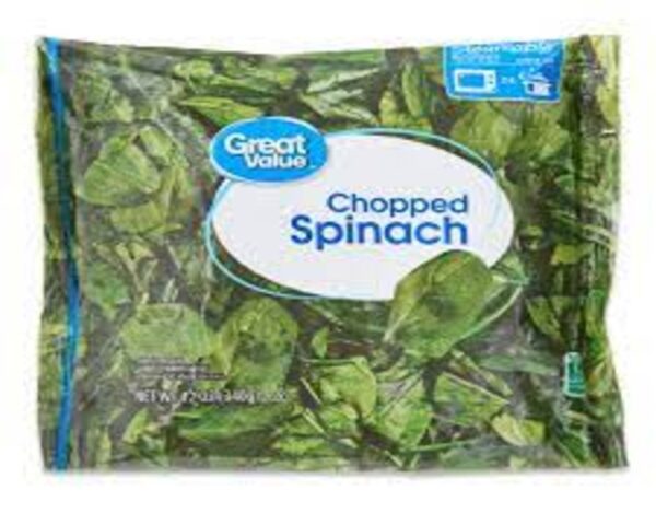 CHOPPED SPINACH