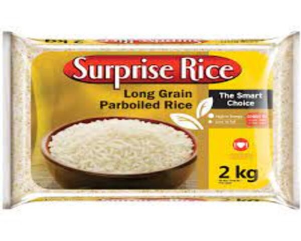 GR PARBOILED RICE 2KG