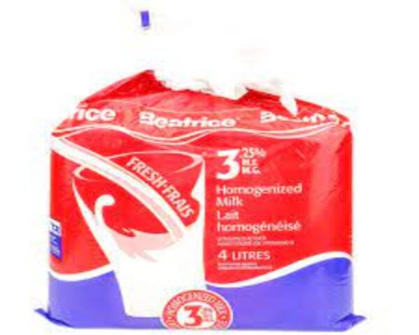 Beatrice  Milk 3.25 HOMO 4L