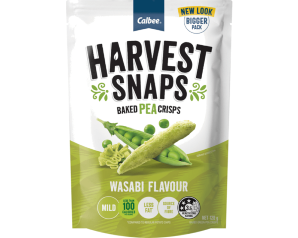 SNAP PEA WASABI BAKED