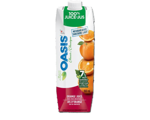 OASIS ORANGE JUICE 960ML