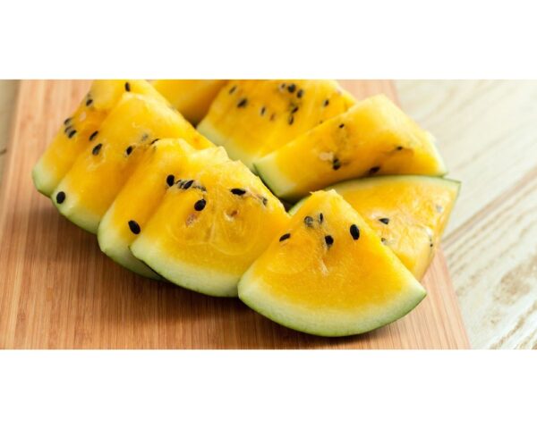 YELLOW WATERMELON CUT